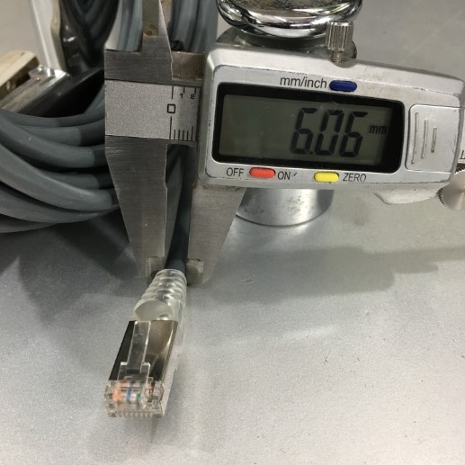 Cáp Mạng Kết Nối I/O Từ Xa NC-CAB-DMC100 Nexans LANmark-Cat6A Ultim Patch Cord 10G RJ45 8P8C Plug up to 500MHz FTP Screened LSZH Grey For Remote I/O Connection PLC HMI Robots Servos