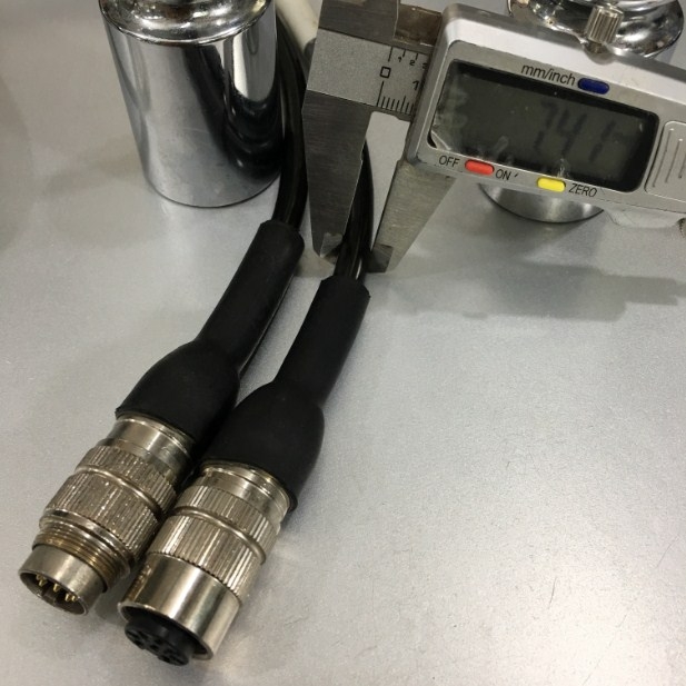 Cáp Kết Nối Viễn Thông AISG RET Control Cable Data And Power To RET System Components 8 Pin DIN Male to 8 Pin DIN Female Length 2M