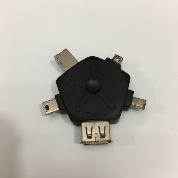 Rắc Chuyển USB 2.0 Female to USB Type B, Mini USB, MP3, Camera Adapter Converter