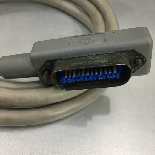 Cáp Kết Nối Đã Qua Sử Dụng Bóc Thiết Bị GP-IB DDK 408JE 2M GPIB Interface IEEE Male/Female Connector Chuẩn IEEE-488 GPIB 24 Pin interface Cable For PLC DCS SERVO Control Length 1.5M