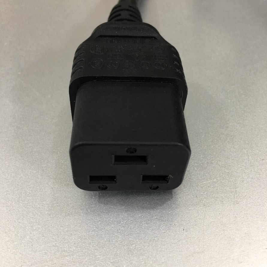 Dây Nguồn Cisco CAB-AC-2500W-EU 14Ft Dài 4.3M AC Power Cord Europe Schuko CEE7/7 Plug to IEC C19 16A 250V 14AWG 3x1.5mm² Cable OD 8.5mm in China