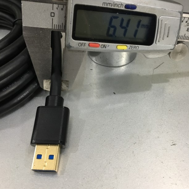 Cáp Nối Dài Tín Hiệu USB 3.0 5M Aluminium Extension Cable With Power Adapter 5V 2A Type A Male to A Female UNITEK Y-3004 For Industrial Camera AVer CAM Video Room Logitech Group Video Conferencing