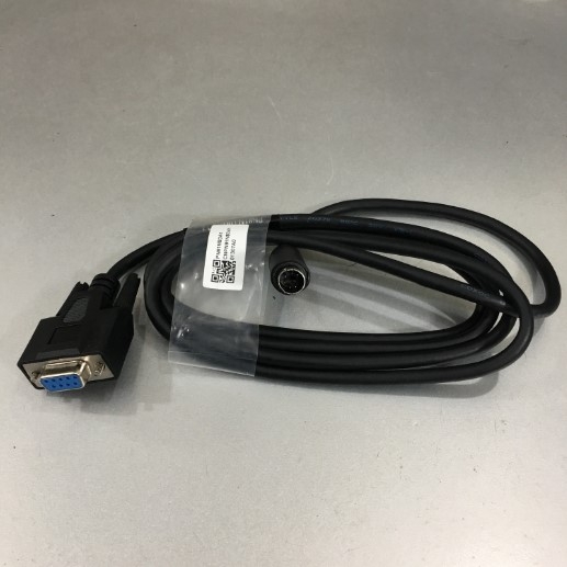 Cáp Khôi Phục Mật Khẩu Bị Mất Cho Dell Service Cable Console Password Reset Cable CT109 For Dell MD1000 MD3000 MD3000i MD3600 PS/2 Serial Console Mini Din 6 Pin Male to DB9 Female Black Length 1.8M