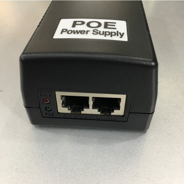 Adapter POE 55V 0.62A 30W Gigabit PoE Injector 10/100/1000Mbps POE+ IEEE 802.3AT For OEM Cisco Meraki MA-INJ-4-US MR 802.3at PoE Injector by Cisco Meraki