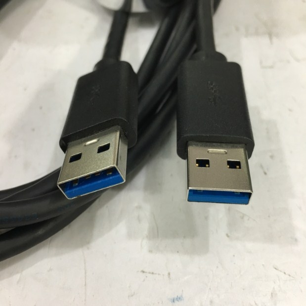 Cáp Kết Nối Chính Hãng USB 3.0 Dell HOTRON E246588 AWM STYLE 20276 USB 3.0 Type A Male to Type A Male Cable Length 1.8M