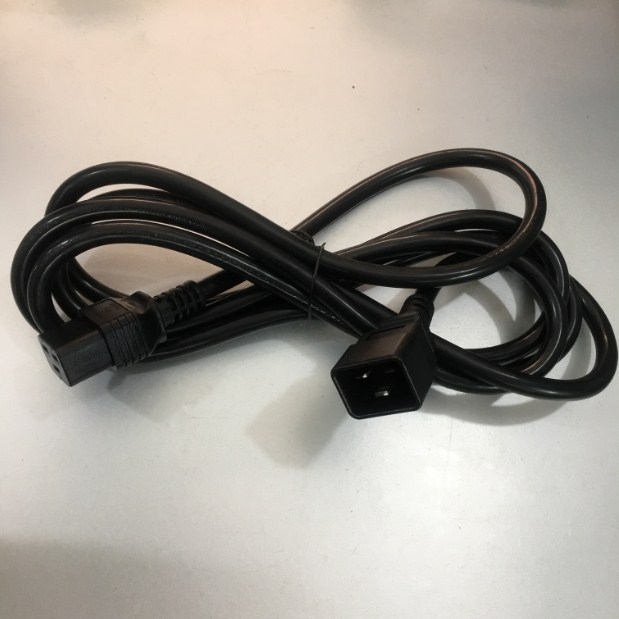 Dây Nguồn Máy Chủ E-JUN IEC320 C19 to IEC320 C20 20A 250V 3x3.31mm² For PDU UPS And Server Computer Power Cord Cable Length 10M