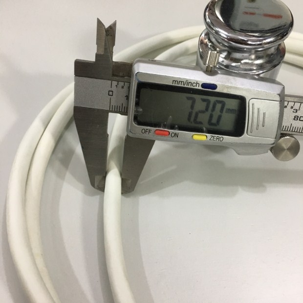 Dây Nhẩy Chuẩn Chéo Commscope AMP CAT6A F/UTP Patch Cord Crossover Cable 4PR 23AWG White Length 1.5M