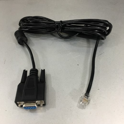 Cáp Kết Nối Điều Khiển EJ101442 Versions 4 Communication Cable RS232 DB9 Female to RJ11 6P6C 6 Pin Black 3M For Trend DDC IQ3 Direct Digital Controllers Với Computer