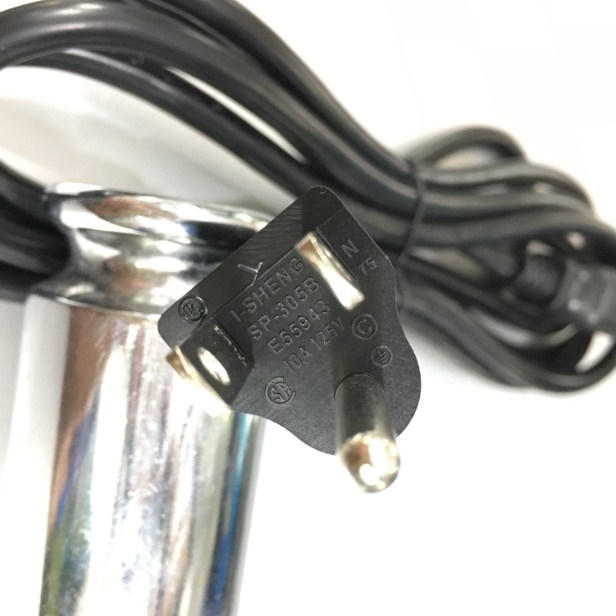 Dây Nguồn NEMA 5-15P Plug To IEC 60320 C13 Power Cord I-Sheng IS-14N SP-305B 10A 125V 3x0.824mm² Length 2.3M