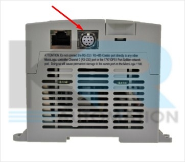 Cáp Lập Trình Allen Bradley Micrologix 1761-CBL-PM02 RS232 DB9 Female to Mini Din 8 Pin Male Cable For PLC MicroLogix 1100 Black Length 1.8M