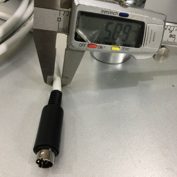 Cáp Lập Trình Allen Bradley 1761-CBL-HM02 1761 Series CPU MicroLogix1000 to Hand Held Programmer System RS232 Cable Mini Din 8 Pin Male to Male Length 3M