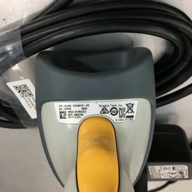 Bộ Cáp Và Sạc Máy Quét Mã Vạch Cổng RS232 CBA-R01-S07PAR-Z Cable For Zebra DS3678 DS3608 SR Barcode Scanner