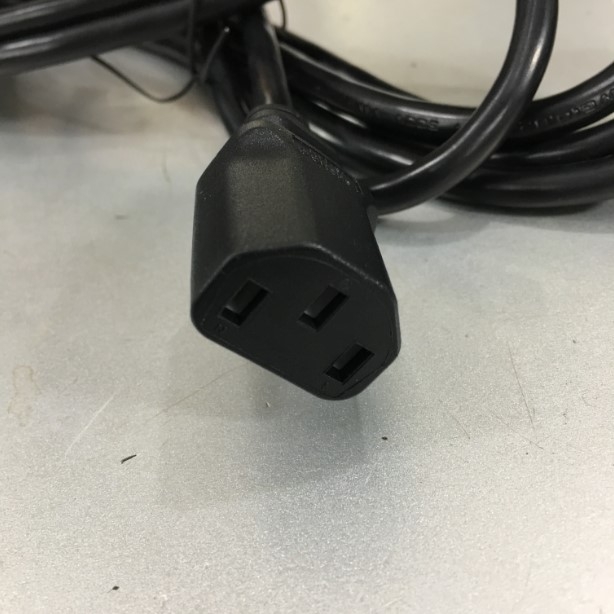 Dây Nguồn NEMA 5-15P Plug To IEC 60320 C13 Power Cord I-SHENG SP-035B IS-14N 10A 125V 3x0.824mm² Length 2.3M