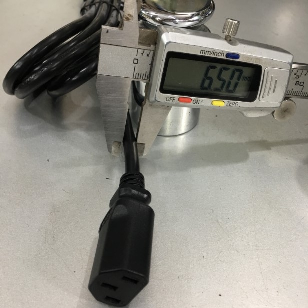 Dây Nguồn NEMA 5-15P Plug To IEC 60320 C13 Power Cord I-SHENG SP-035B IS-14N 10A 125V 3x0.824mm² Length 2.3M