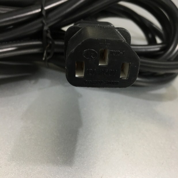 Dây Nguồn Tongil TP2-07ER TC10-1 European Schuko Power Cord CEE 7/7 to IEC320 C13 10A 250V 3x0.75mm² Length 3M