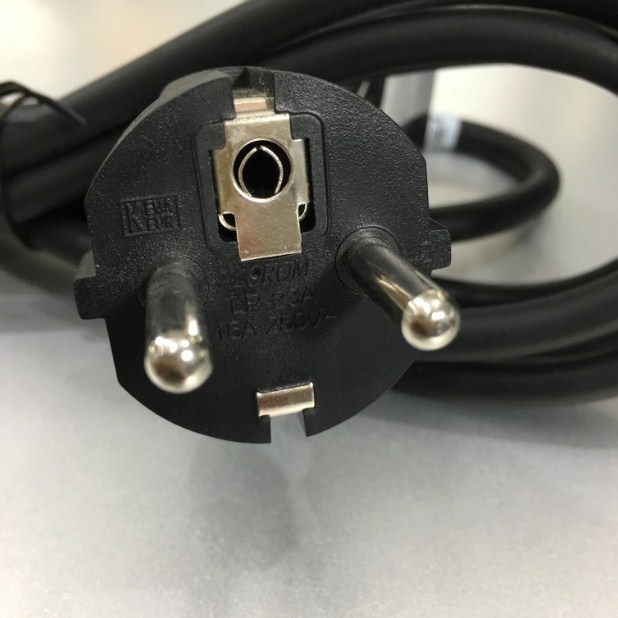 Dây Nguồn Chính Hãng Cisco European Schuko Power Cord CEE 7/7 to IEC320 C15 10A 250V 3x1.0mm² For Cisco 3560X 3750X Port Gigabit Ethernet Network Length 2.5M