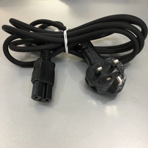 Dây Nguồn Chính Hãng Cisco UK Plug BS 1363 to IEC320 C15 10A 250V 3x1.0mm² For Cisco 3560X 3750X Port Gigabit Ethernet Network Length 2.5M