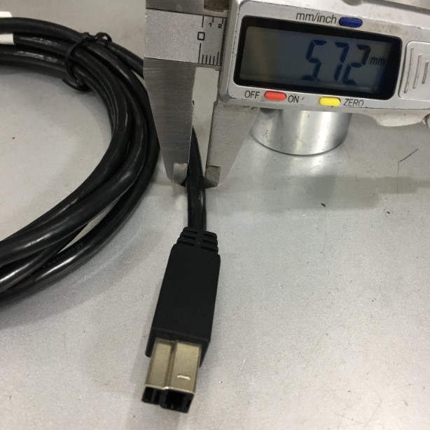 Cáp Kết Nối USB 3.0 Chính Hãng BIZLINK E164571 AWM 2725 80°C 30V VW-1 USB 3.0 Type A to B Printer/Scanner Cable Length 1.8M