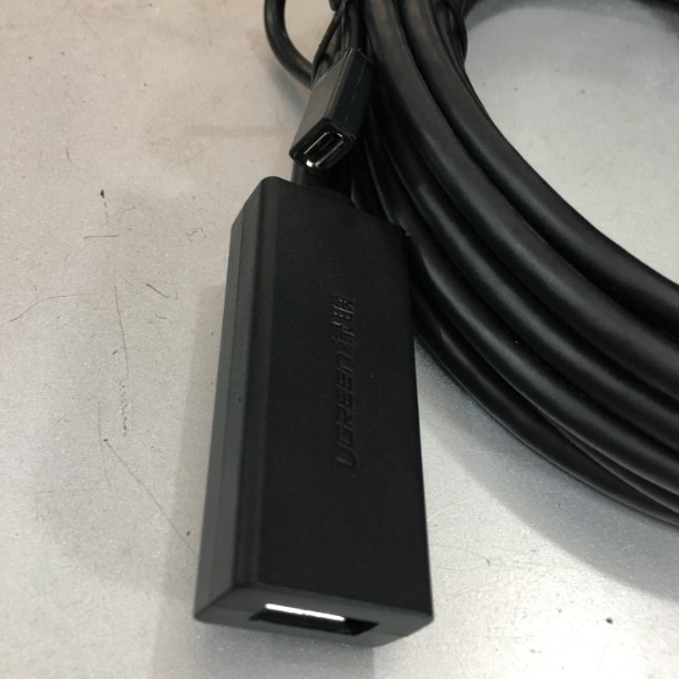 Cáp Nối Dài Tín Hiệu USB 3.0 5M Extension Cable With Power Adapter 5V 1A USB 3.0 Type A Male to A Female UGREEN 20826 For Industrial Camera AVer CAM Video Room Logitech Group Video Conferencing
