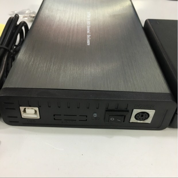 Hộp Đựng Ổ Cứng 3.5 SATA to USB 2.0 External HDD Enclosure Box BS-U35PDS Up to 1.5TB