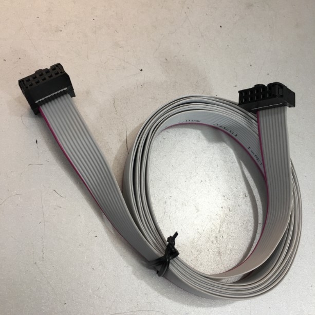 Cáp Kết Nối IDC 10 Pin Flat Ribbon Cable 1.6M For Máy Đo Độ Dài Tốc Độ Truyền Xung Cách Mạng Kỹ Thuật Số AUTONICS PULSE METER MP5Y-44