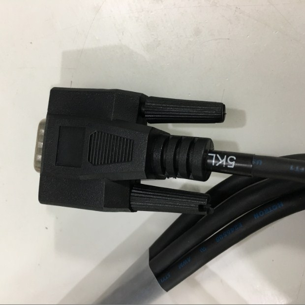 Cáp Kết Nối Dữ Liệu CR950-K302-C298 Code Connection Cable RJ12 6 Pin to RS232 DB9 Male Black 1.8M For Code Barcode Scanner CR950 CR900 CR1000 CR1400 Với ZL-RTB-DB09 Remote Termination Module PLC