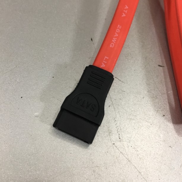 Cáp Dữ liệu SATA DATA Cable Red For HDD SATA Hard Drive Connector Length 40Cm