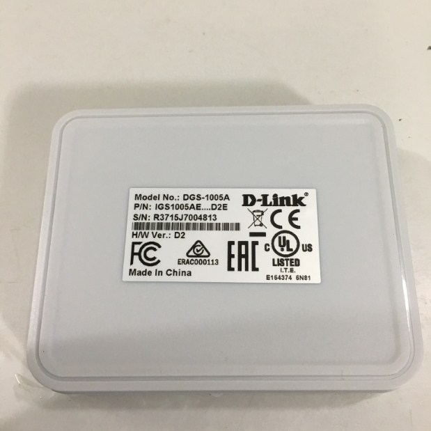 Thiết Bị Chia Mạng Ethernet LAN RJ45 Network Switch D-LINK DGS-1005A 5 Port Gigabit 10/100/1000M