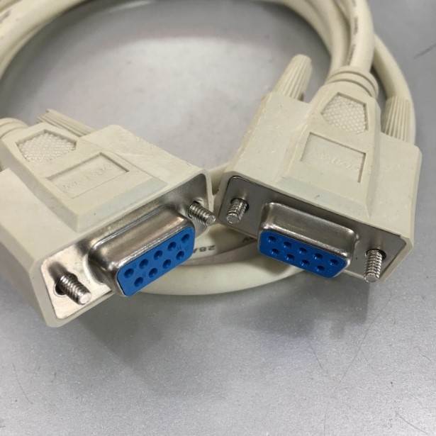 Cáp RS232 Chuẩn Chéo Hàng Chất Lượng Cao DB9 Female to DB9 Female Cable Length 1.5M
