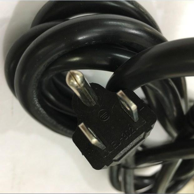 Dây Nguồn 3 Chấu 2 Chân Dẹt 1 Tròn Hãng E-JUN 16A 250V 3X2.08mm 14 AWG NEMA 5-15P To C19 Power Cord For SRT8KXLT-5KTF - APC Smart-UPS SRT 8000VA Length 2.5M