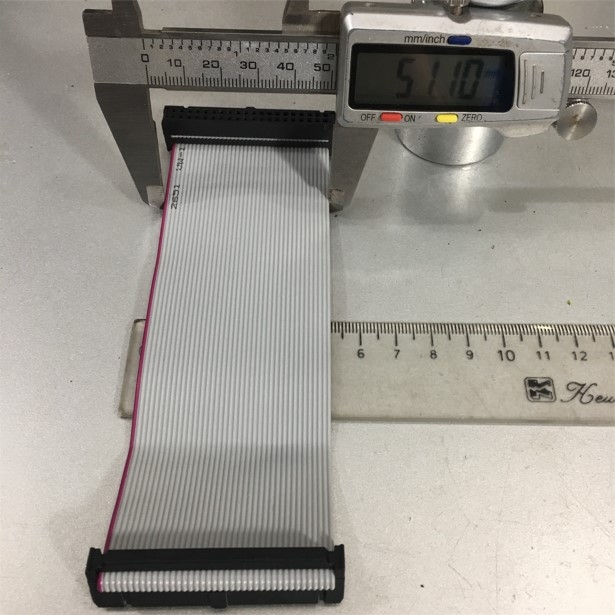 Cáp 40 Pin IDC Flat Ribbon Cable Female to Female Header 2x20P 40 Wire With 2.54mm Pitch Connector Length 15Cm