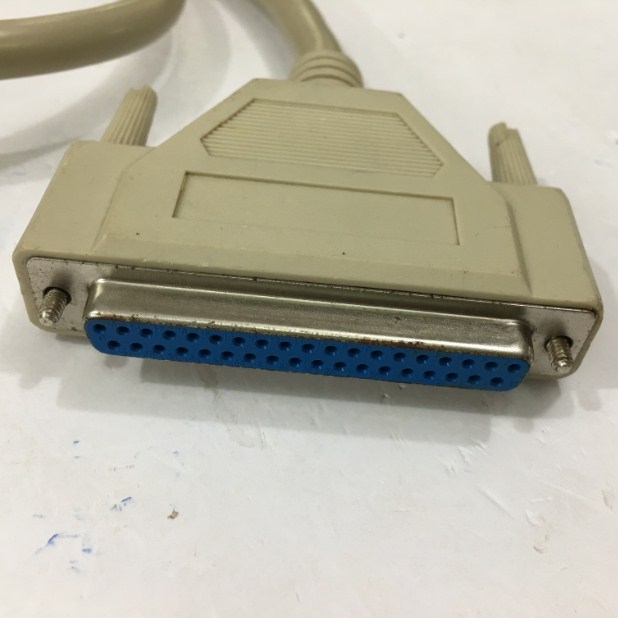 Cáp Kết Nối DB37 Female to DB37 Male Serial Cable PVC Grey Length 80Cm