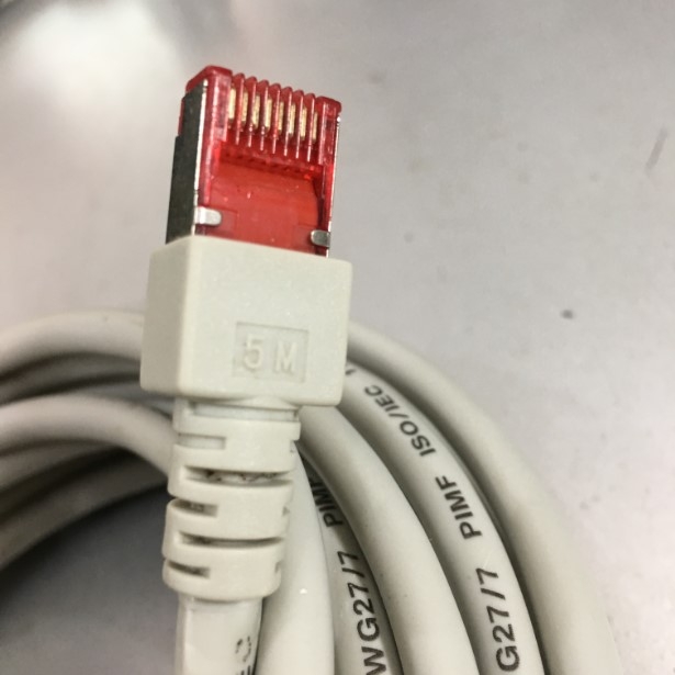 Cáp Kết Nối Serial Cable RS-232 CBL-RJ45M9-150 RJ45 8 Pin to DB9 Male Cable 5M For Moxa NPort 5600 Series Với Máy Đọc Mã Vạch Gắn Cố Định Cognex DMR 150 series