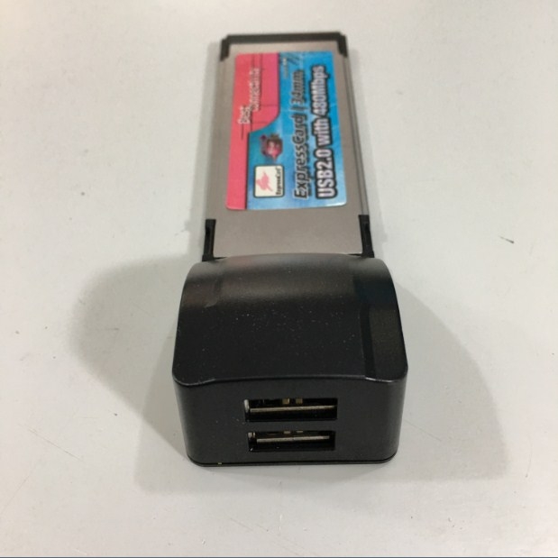 Express Card 34mm to USB 2.0 2 Port FG-XN114-2-B1 Adapter