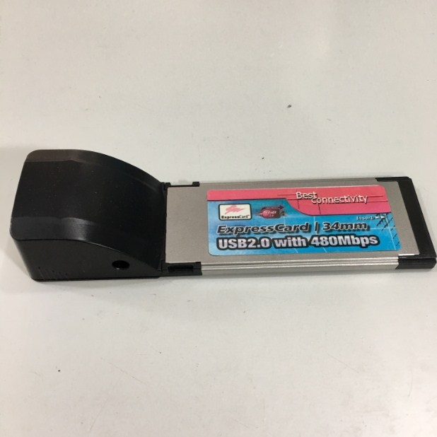 Express Card 34mm to USB 2.0 2 Port FG-XN114-2-B1 Adapter