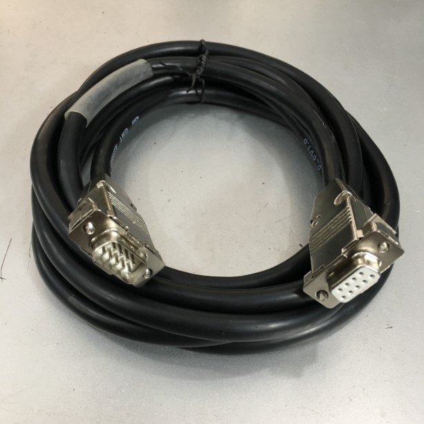 Cáp Kết Nối Dài Tín Hiệu RS232C Cable DB9 Male to Female 3M Tiêu Chuẩn Công Nhiệp For Máy In Mã Cạch SATO CT4-LX TT305 Với MITSUBISHI FX3U-232ADP-MB