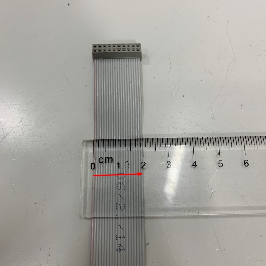 Cáp 20 Pin IDC Pitch 2.0mm Flat Ribbon Cable 20 Wire x 1.0mm Dài 30Cm