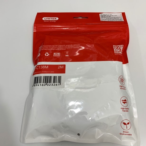 Cáp HDMI Chính Hãng UNITEK 2M Y-C138M Supports UltraHD 2K x 4K Cable HDMI to HDMI 3D 1080P