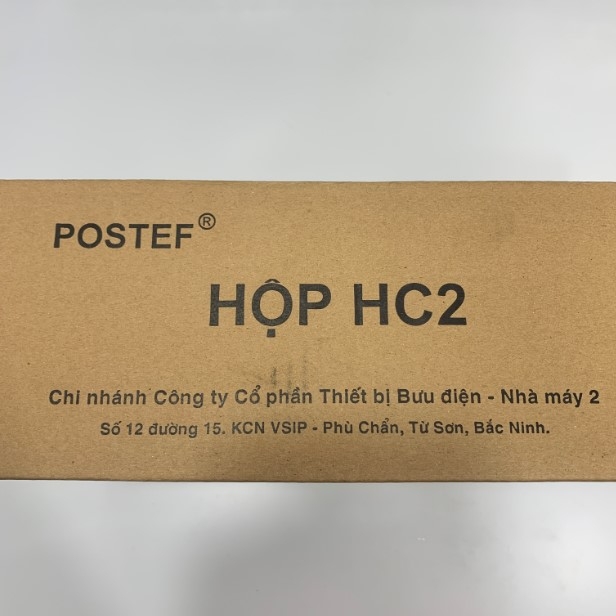 Hộp Đấu Dây Cáp Điện Thoại Postef HC2 50 đôi