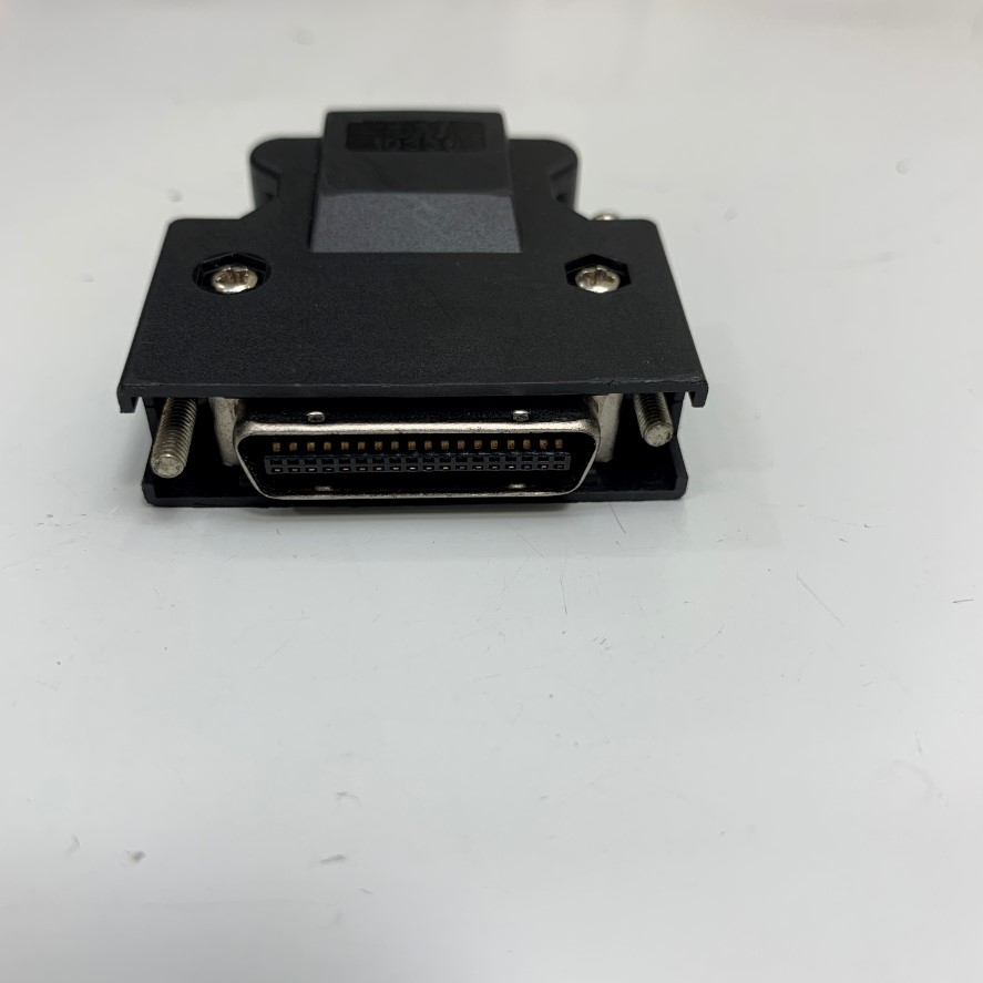 Đầu Jack Hand Crimping Tool 3M 10336 Connector IDC Pitch 1.27mm Gold Plated SCSI MDR 36 Pin Male With Screw For Servo Motor Driver Yaskawa Panasonic Mitsubishi Delta Control I/O Cable