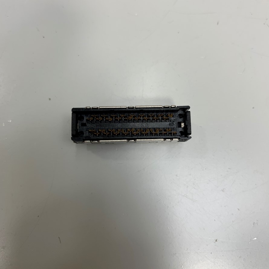 Đầu Jack Hand Crimping Tool 3M 10336 Connector IDC Pitch 1.27mm Gold Plated SCSI MDR 36 Pin Male With Screw For Servo Motor Driver Yaskawa Panasonic Mitsubishi Delta Control I/O Cable