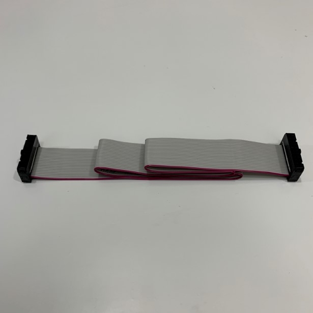 Cáp Hirose IDC 20 Pin F/F IDC Flat Ribbon Cable 20 Wire Dài 0.5M IDC Pitch 2.54mm Type C Cable Pitch 1.27mm For Terminal Block Module Hirose PLC CNC CMC