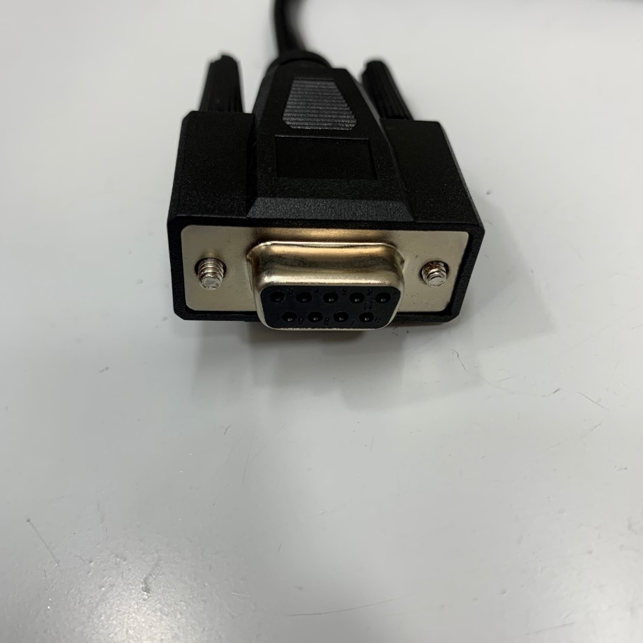 Cáp RS232 Straight Through Dài 0.4M Cable Slim Flat Shielded DB9 Male to Female For Medical Hospital Cable, Industrial Cable Connector