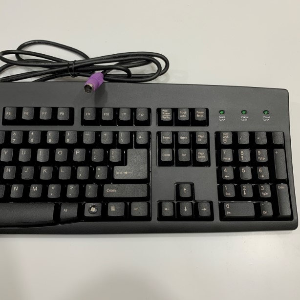 Bàn Phím Chính Hãng Solidtek Microsoft ACK-260 PS2 English Keyboard For Inmarsat C JUE85  JUE87 Hệ Thống Liên Lạc Dữ Liệu Vệ Tinh Di Động