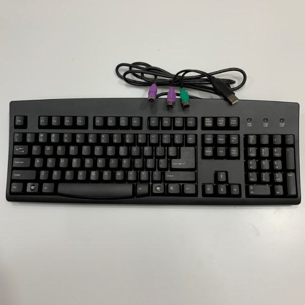 Bàn Phím Solidtek ACK-260 Keyboard USB Connector For Máy Tính Công Nghiệp Industrial Computers, Máy Tính Văn Phòng