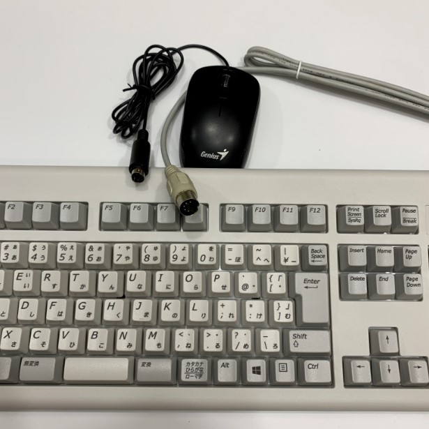 Bộ Bàn Phím Chuột Keyboard 5 Pin Din NEC Và Chuột Quang Genius DX-120 Black Giao Tiếp Cổng PS2 Mouse