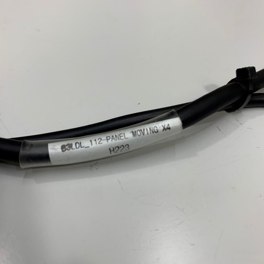 Cáp Điều Khiển Servo Driver Mitsubishi MR-J Series Dài 0.5M Cable B3LDL_112-PANEL MOVING X4 H223 Connector MDR 20 Pin to Molex 6 Pin