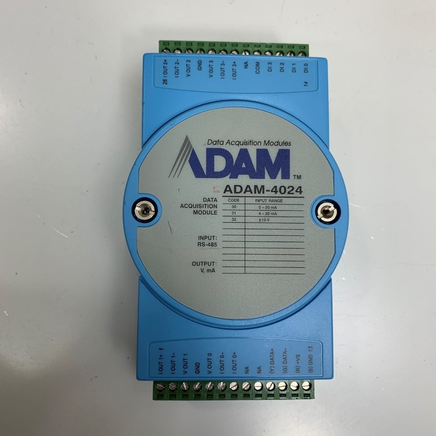 Bộ Chuyển Đổi Tín Hiệu ADAM-4024 4AO/4DI Modbus RS-485 Remote I/O Advantech Converter