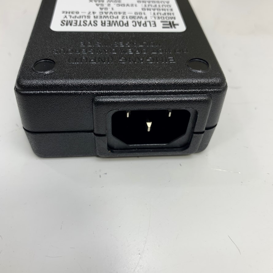 Adapter 12V 2.5A 30W ELPAC Power Systems OEM PHIHONG PSAC30U-120L6 Connector Tip Size 5.5mm x 2.5mm For Cân Điện Tử Mettler Toledo Balance Weighing Platform XP and XS