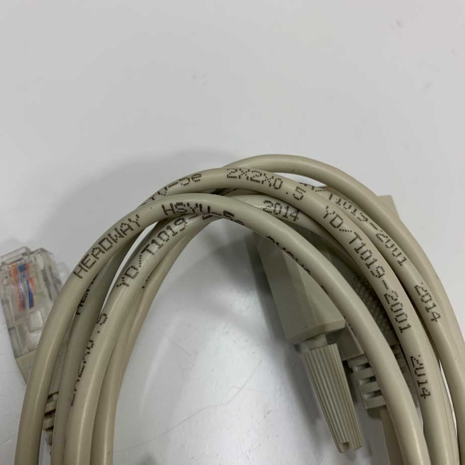 Cáp Điều Khiển 7Ft Dài 2M CBL-RS232-DB9F/RJ45-2M Cable Network Connection